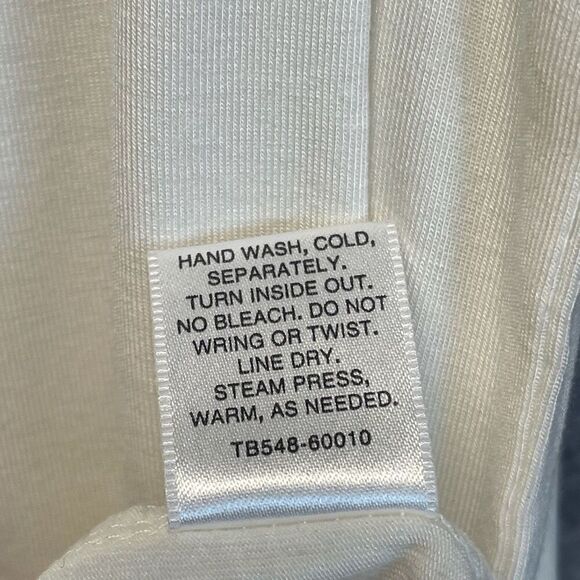 NWT PENDLETON Tank Top Women's XL Ivory Sleeveless Stretch Pullover Scoop Neck - Picture 10 of 15